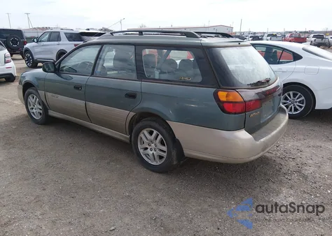 2000 Subaru Outback z USA, uszkodzony, nr VIN 4S3BH6653Y7601879